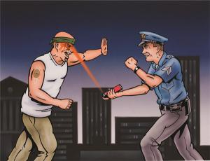 自我防卫策略：引人注目的有效点