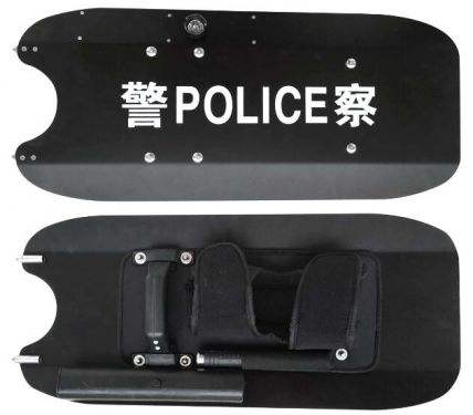 多功能合金臂盾带电击和照明 多功能合金臂盾带电击和照明