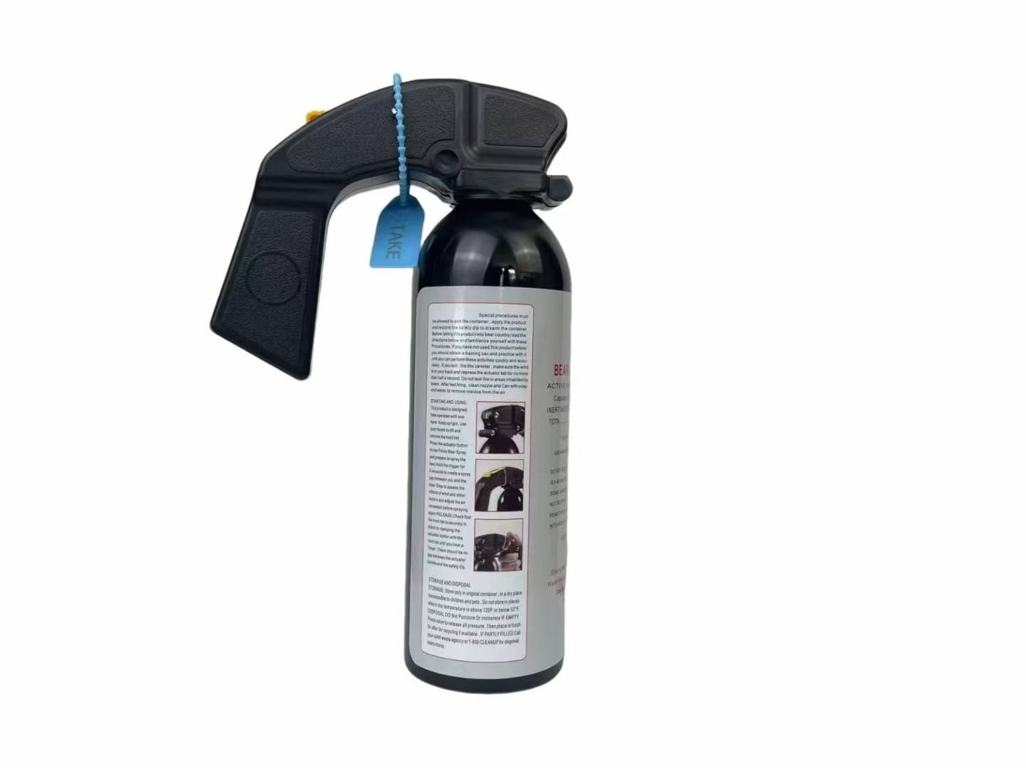 泰坦500ml防熊喷雾 5米远射户外驱兽喷剂熊喷 - 详情图5
