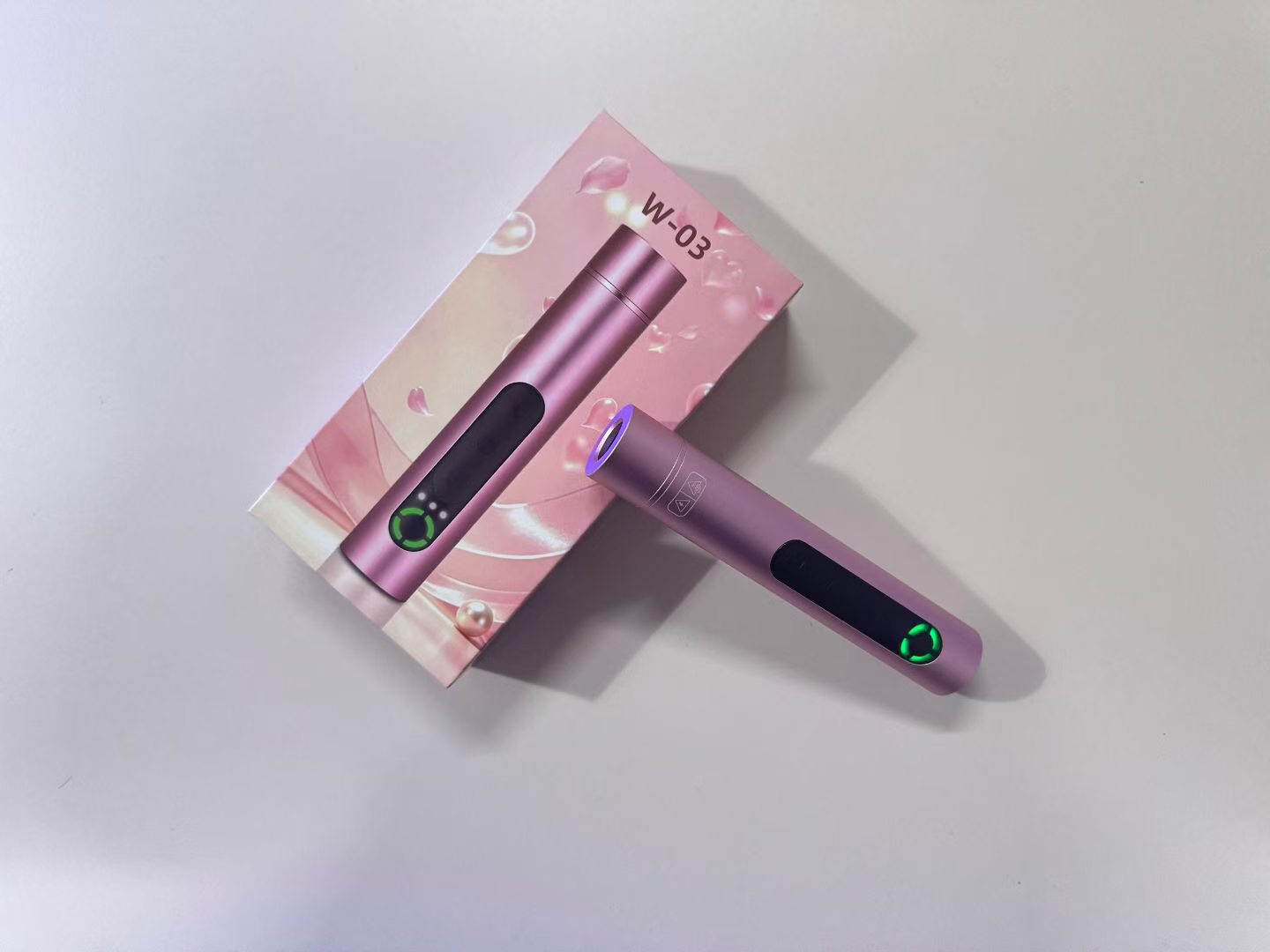 黑鹰 W-03 口红款防身电棍 女性随身电击器迷你强光照明手电 - 详情图15