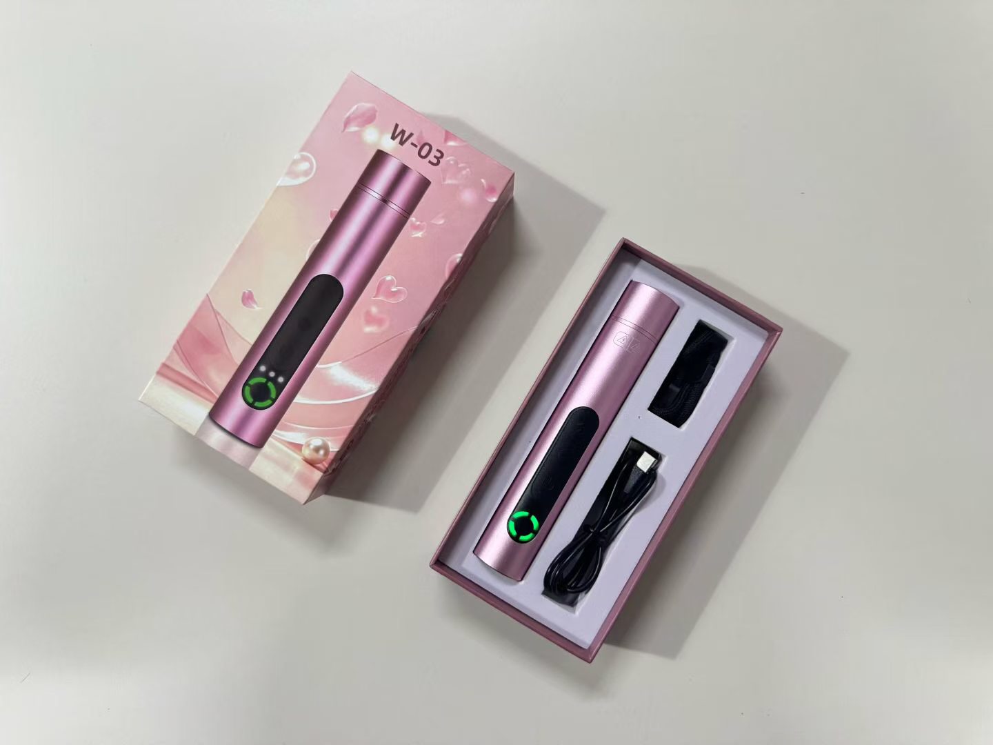 黑鹰 W-03 口红款防身电棍 女性随身电击器迷你强光照明手电 - 详情图19