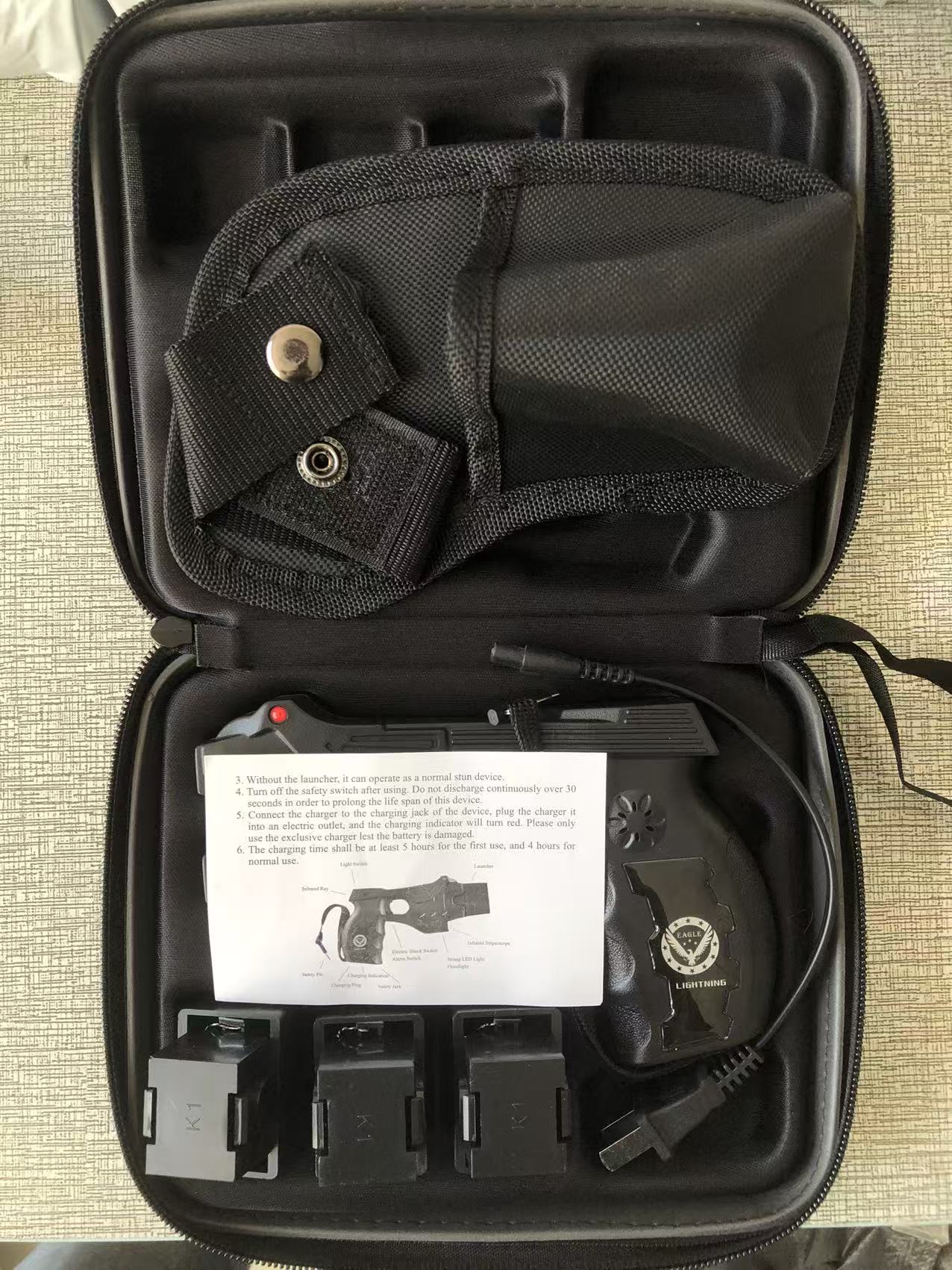 龙牌003型远程防暴器_远距离防身电击_高分贝警鸣器红外线远程防身器材 - 详情图2